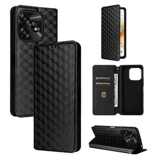 For Umidigi A15 / A15C / A15T Cubic Grid Texture Flip Leather Phone Case(Black)