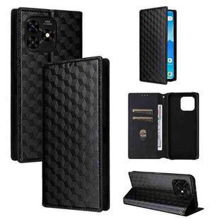 For Umidigi G5 / G5A Cubic Grid Texture Flip Leather Phone Case(Black)
