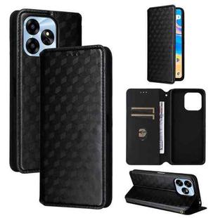 For Umidigi G6 5G Cubic Grid Texture Flip Leather Phone Case(Black)