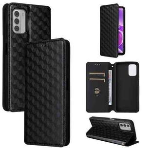 For Nokia G42 / Nokia G310 Cubic Grid Texture Flip Leather Phone Case(Black)