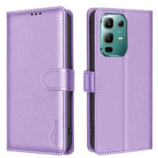For Infinix Note 50X 5G Litchi Texture RFID Anti-theft Leather Phone Case(Purple)