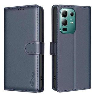 For Infinix Note 50X 5G Litchi Texture RFID Anti-theft Leather Phone Case(Blue)