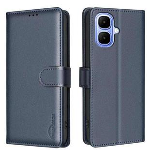 For Infinix Smart 10 4G Litchi Texture RFID Anti-theft Leather Phone Case(Blue)