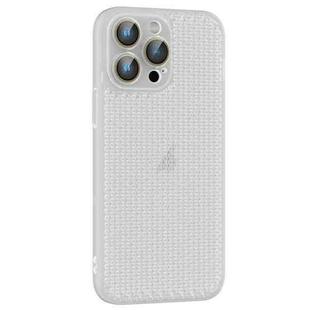 For iPhone 15 Pro Max Ice Cream Dream Network Cooling PC Phone Case with Lens Film(Transparent)