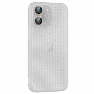 For iPhone 12 Ice Cream Dream Network Cooling PC Phone Case with Lens Film(Transparent)