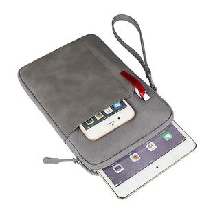 For 8 inch or Below Tablet ND00S Felt Sleeve Protective Case Inner Carrying Bag(Dark Grey)