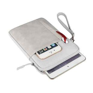 For 10.8 inch or Below Tablet ND00S Felt Sleeve Protective Case Inner Carrying Bag(Light Grey)