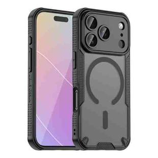 For iPhone 17 Pro Armor Glaze MagSafe Magnetic Phone Case(Black)