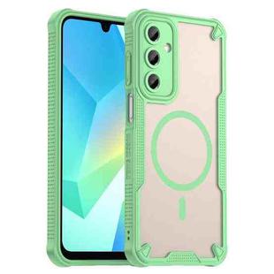 For Samsung Galaxy A16 5G Armor Glaze MagSafe Magnetic Phone Case(Green)