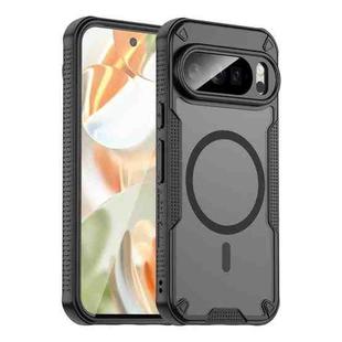 For Google Pixel 10 Pro Armor Glaze MagSafe Magnetic Phone Case(Black)