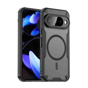 For Google Pixel 10 Armor Glaze MagSafe Magnetic Phone Case(Black)