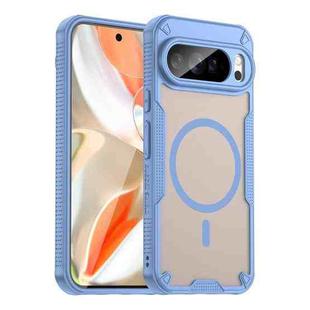 For Google Pixel 10 Pro XL Armor Glaze MagSafe Magnetic Phone Case(Blue)
