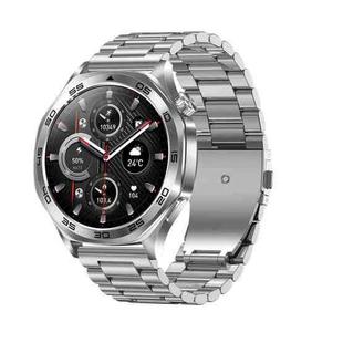 AK83 BT Call Smart Watch, Support Blood Pressure / Heart Rate / Sports Health Monitoring Fitness Tracker(Steel 3-Bead Steel)