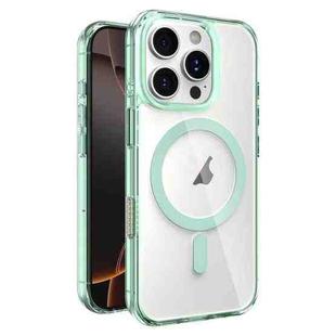 For iPhone 16 Pro Max AI Photo Button PC Hybrid TPU MagSafe Phone Case(Chanson Green)