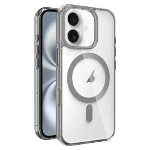For iPhone 16 AI Photo Button PC Hybrid TPU MagSafe Phone Case(Titanium Black)