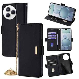 For Xiaomi Civi 5 Pro 5G Crossbody Chain Leather Phone Case(Black)