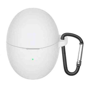 For Huawei FreeBuds 6 One-piece Wireless Earphone Silicone Protective Case(White)