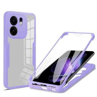 For OPPO Reno13 F 4G / 5G 360 Degrees Full Body Phone Case(Purple)