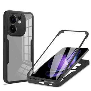 For OPPO Reno13 F 4G / 5G 360 Degrees Full Body Phone Case(Black)