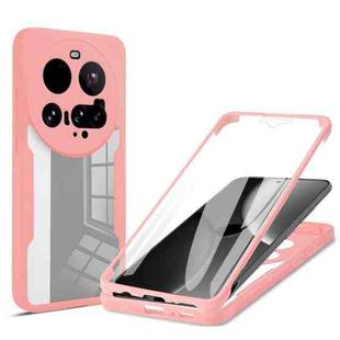 For Xiaomi 15 Ultra 360 Degrees Full Body Phone Case(Pink)