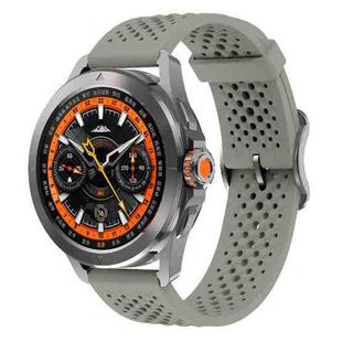 20mm xDfind Silicone Strap(Titanium Grey)