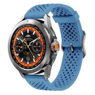 22mm xDfind Silicone Strap(Blue)