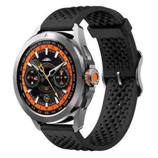22mm xDfind Silicone Strap(Black)
