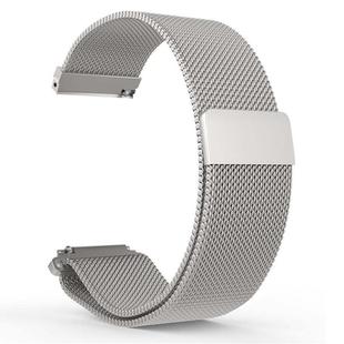 18mm xDfind Milanese Stainless Steel Watch Band(Silver)
