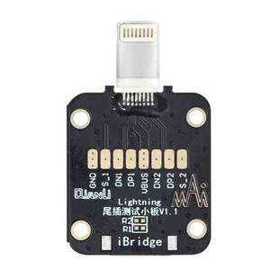 QianLi iBridge Tail Plug Charging DNDP Detection Epitaxial Board, Model:8 Pin