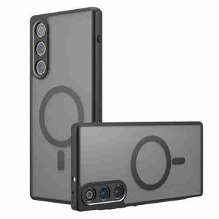 For ZTE nubia Red Magic 10 Air Armor MagSafe PC Hybrid TPU Phone Case(Frosted Black)