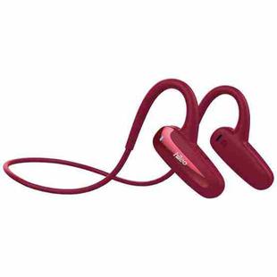 Hileo Hi70 Ear-Hook Sports Air Conduction Wireless Earphone(Dark Red)