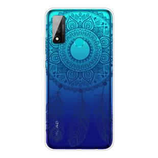 For Huawei P smart 2020 Coloured Drawing Pattern Highly Transparent TPU Protective Case(Dreamcatcher)