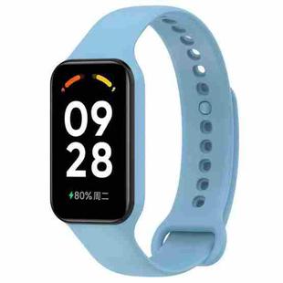 For Redmi Watch 2 xDfind Solid Color Silicone Integrated Watch Band(Sky Blue)