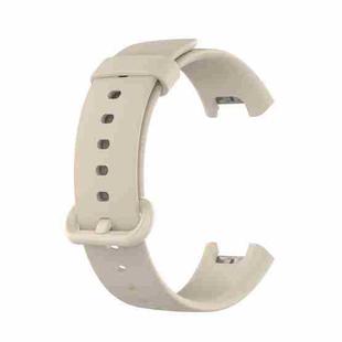For Xiaomi Mi Watch Lite / Redmi Watch xDfind Silicone Watch Band(Ivory)