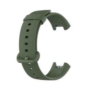 For Xiaomi Mi Watch Lite / Redmi Watch xDfind Silicone Watch Band(Dark Green)