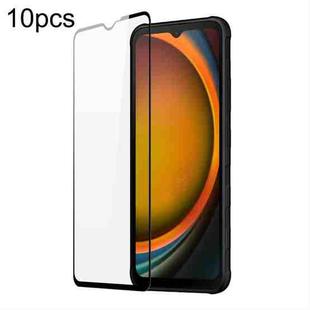 For Samsung Galaxy XCover7 Pro 10pcs DUX DUCIS 0.33mm 9H Medium Alumina Tempered Glass Film