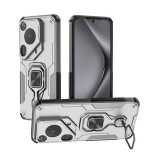 For Huawei Pura 70 Ultra Metal Kickstand TPU Hybrid PC Phone Case(Grey)