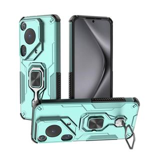 For Huawei Pura 70 Ultra Metal Kickstand TPU Hybrid PC Phone Case(Green)