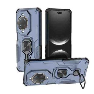 For Huawei nova 14 Ultra Metal Kickstand TPU Hybrid PC Phone Case(Blue)
