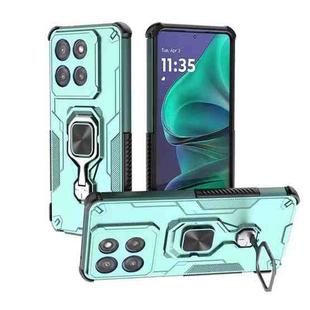 For Motorola Edge 60 Stylus Metal Kickstand TPU Hybrid PC Phone Case(Green)