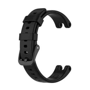 For Garmin Lily xDfind Silicone Watch Band with Dismantling Tools(Black)