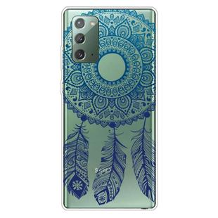 For Samsung Galaxy Note20 Shockproof Painted Transparent TPU Protective Case(Dreamcatcher)