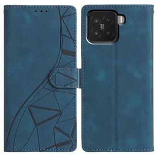 For Xiaomi 15 Triangles Embossed Leather Phone Case(Blue)