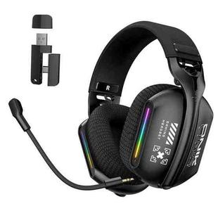 ONIKUMA GT808 Tri-mode Bluetooth 2.4G Wired E-sports Game Headset(Black)