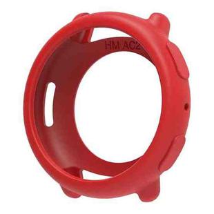 For Amazfit Active 2 Silicone Watch Protective Case(Red)
