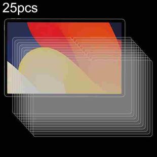 For Motorola Moto Pad 60 Pro 12.7 25pcs 9H 0.3mm Explosion-proof Tempered Glass Film