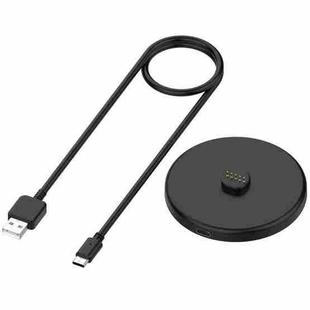For Sony LinkBuds Bluetooth Speaker USB Interface Magnetic Charging Base Charging Dock Station(Black)