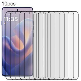 For Motorola Edge 60 Pro 10pcs 3D Curved Edge Full Screen Tempered Glass Film
