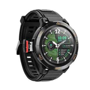 UNIWA DM300 4G Android Watch Phone, 2GB+16GB, 1.43 inc Unisoc SL8541E Quad Core, Support Heart Rate / Blood Oxygen(Black)