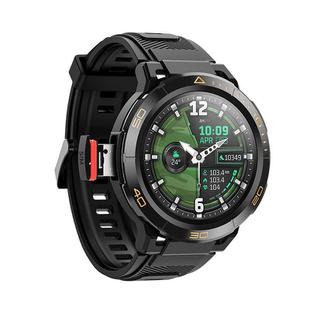 UNIWA DM300 4G Android Watch Phone, 4GB+64GB, 1.43 inc Unisoc SL8541E Quad Core, Support Heart Rate / Blood Oxygen(Black)